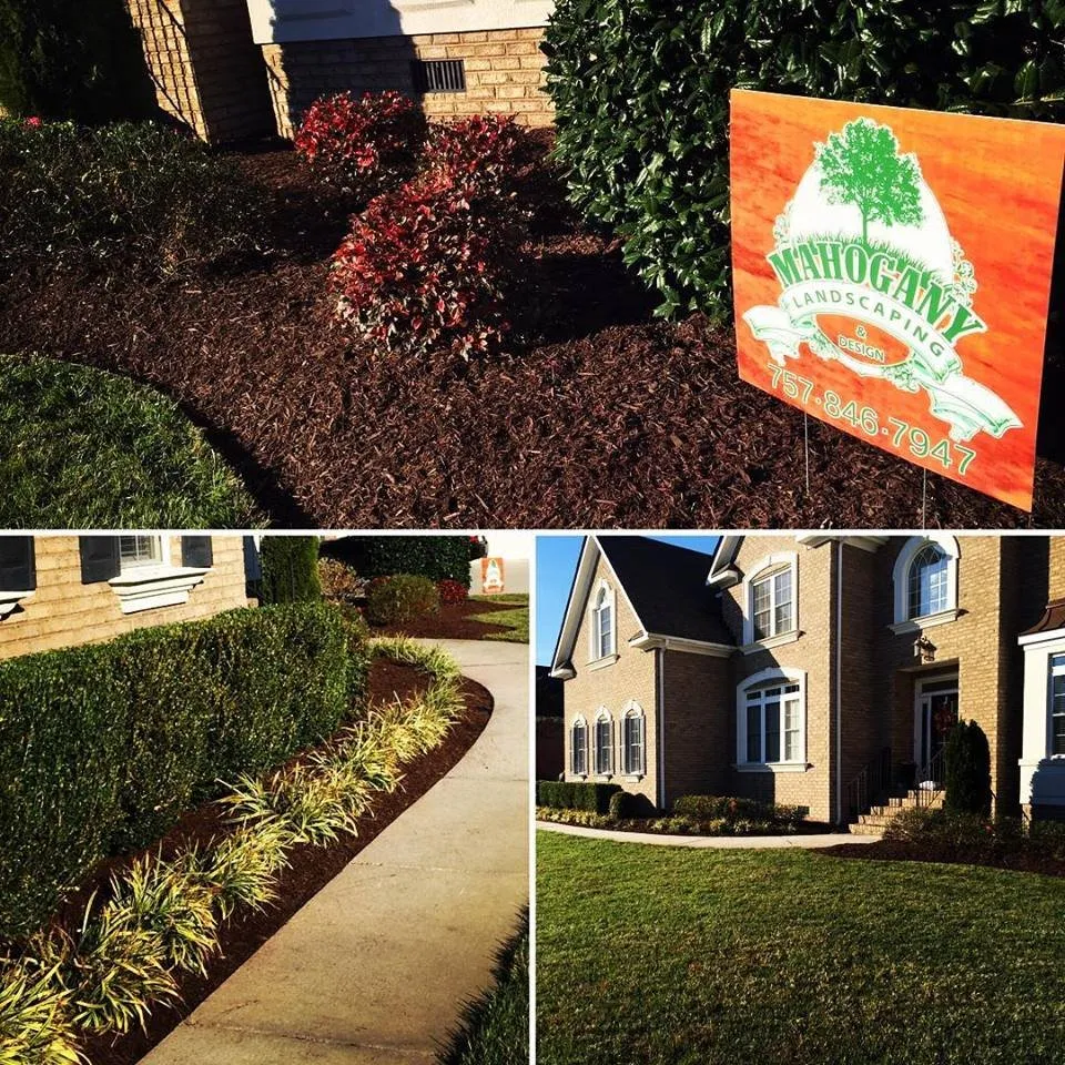 Professional lawn care service for residential properties across Virginia Beach, VA - Mahogany Landscaping & Design