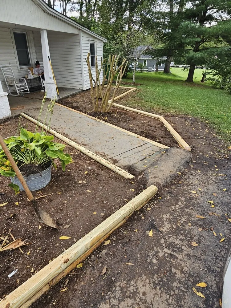 Expert landscape installation in Orange, VA by Mahogany Landscaping and Home Improvement