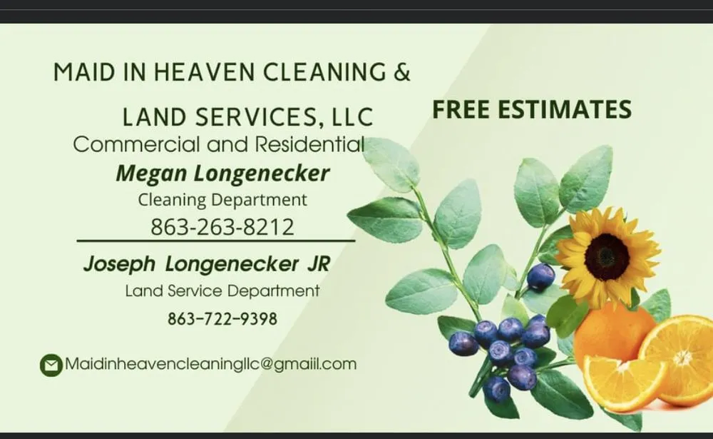 Affordable lawn care service in Arcadia, FL by Maid in Heaven Cleaning & Land Services