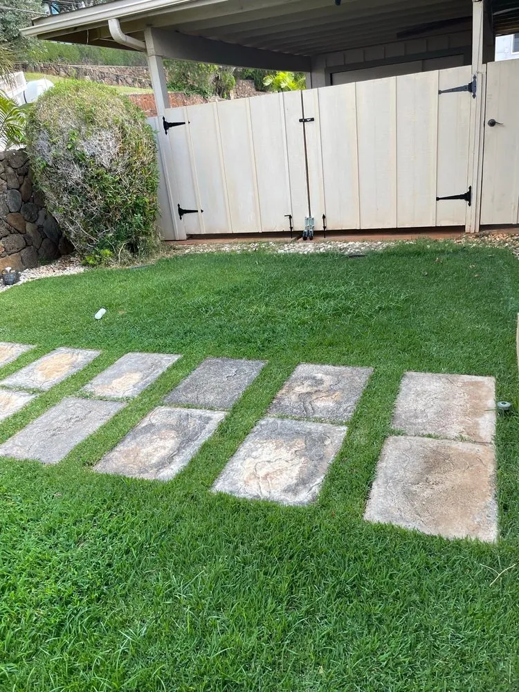 Affordable landscaping services in Mililani, HI by Maika'i Masonry Contractor
