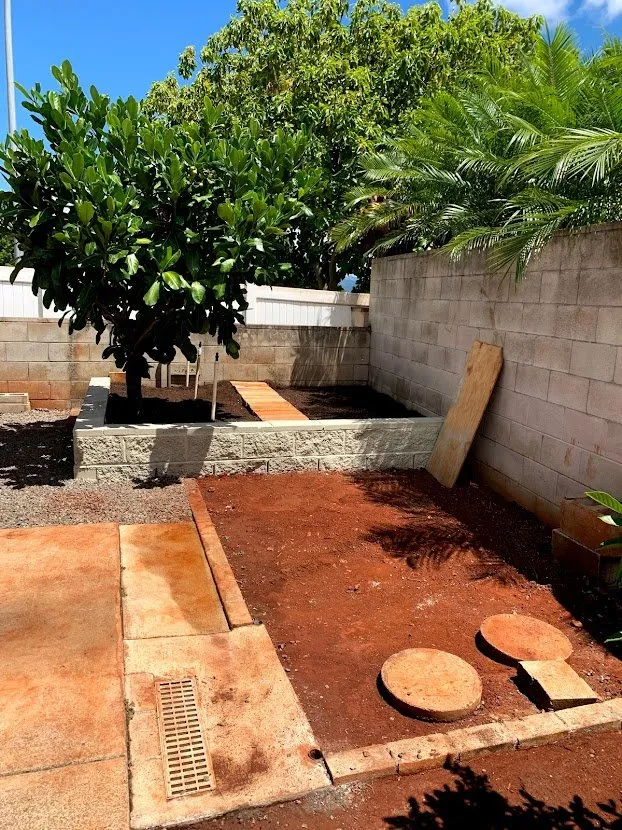 Local garden landscaping in Mililani, HI - Maika'i Masonry Contractor