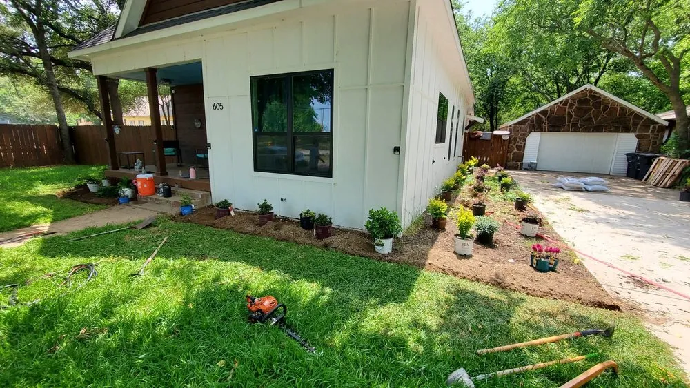 Local yard maintenance with custom design across Keene, TX - Main Family Lawn Care