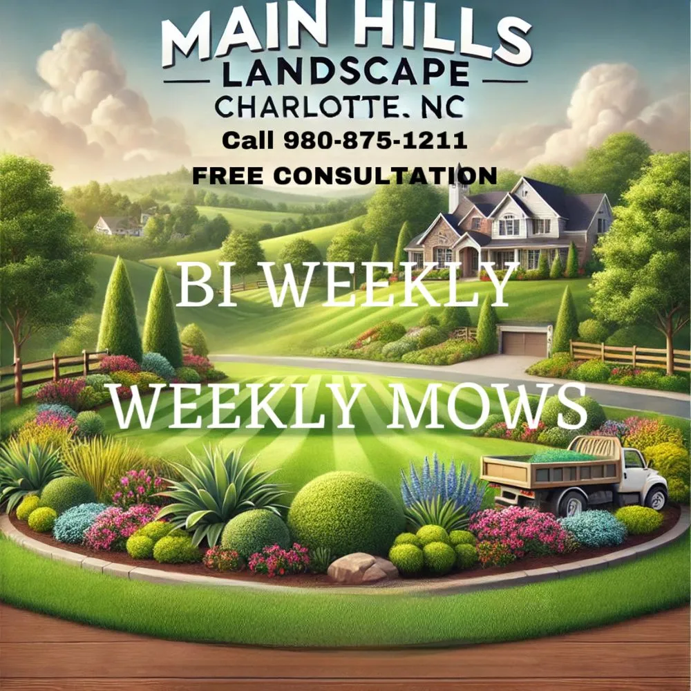 Professional landscape design in Charlotte, NC by Main Hills Landscaping