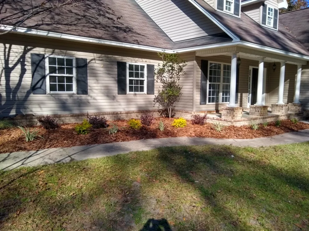 Custom residential landscaping for residential properties in Pooler, GA by Main Line Landscape Services