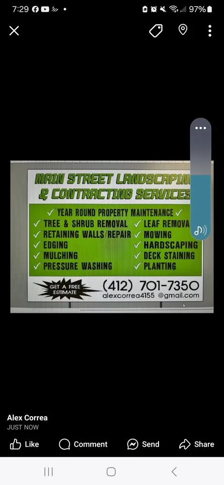 Trusted outdoor landscaping for outdoor upgrades across Pittsburgh, PA - Main St Landscaping