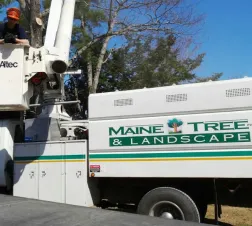 Local lawn mowing service for beautiful yards in Bangor, ME by Maine Tree & Landscape Inc