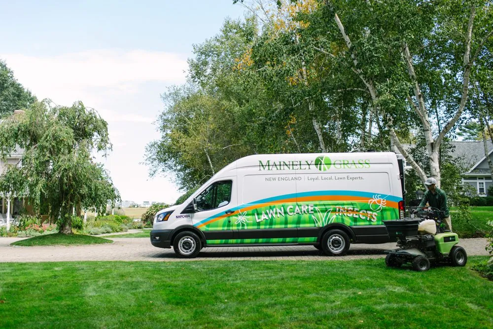 Local lawn care service with custom design across Mashpee, MA - Mainely Grass