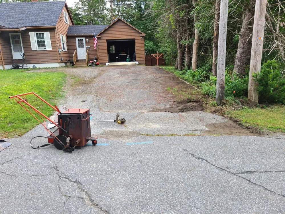 Affordable residential landscaping in Bath, ME by Mainely Property Preservation and Sealcoating