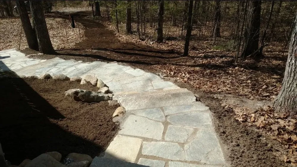 Local garden landscaping experts serving Brownfield, ME - Mainely Wood & Stone