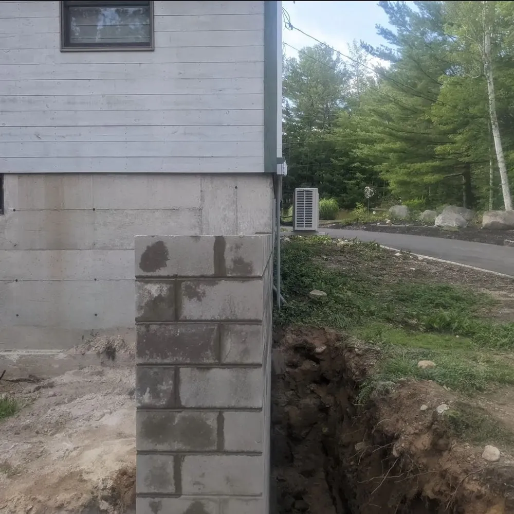 Custom garden landscaping in Brownfield, ME by Mainely Wood & Stone