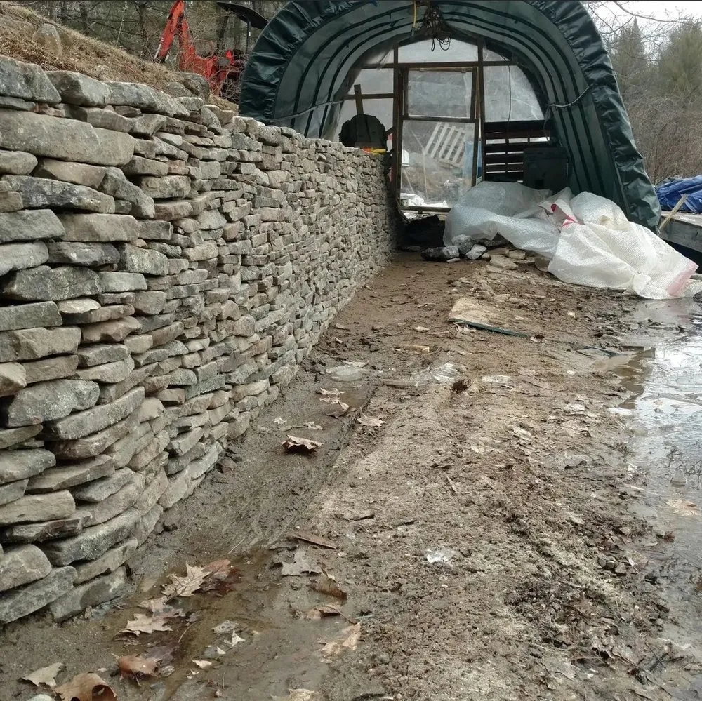 Reliable landscape design in Brownfield, ME by Mainely Wood & Stone