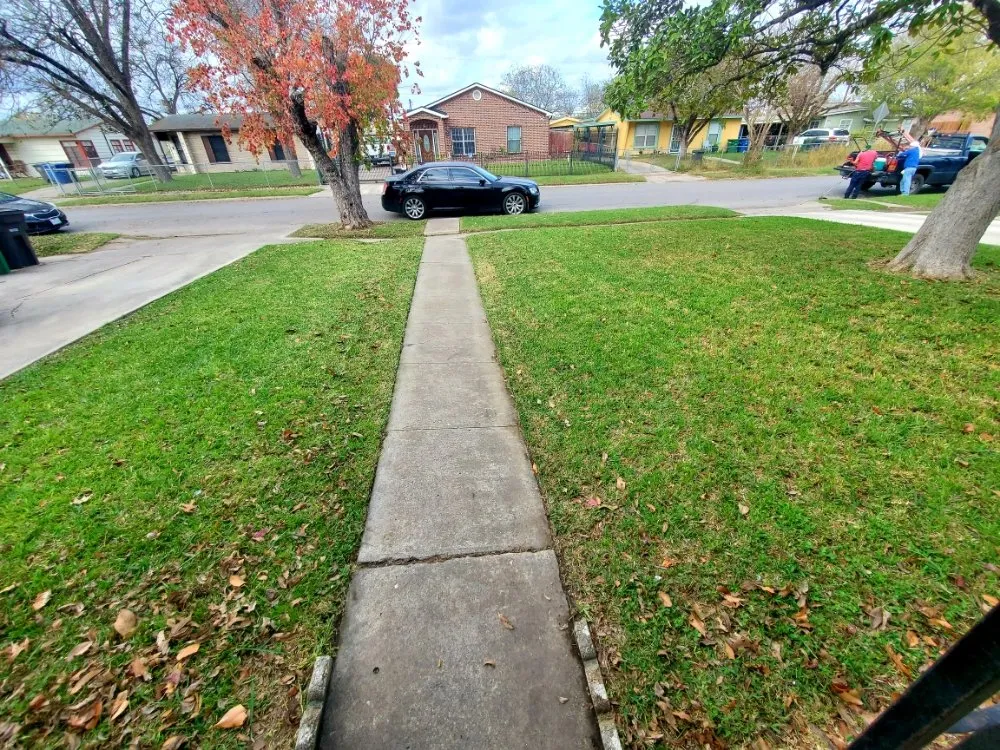 Custom landscape design for homes in San Antonio, TX by Maintained Mowz