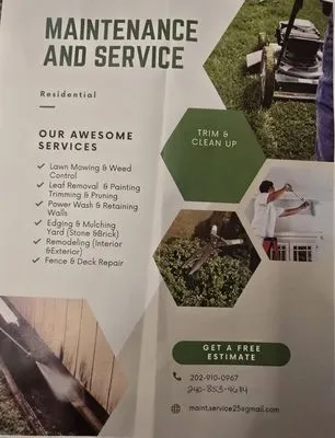 Maintenance And Service Logo