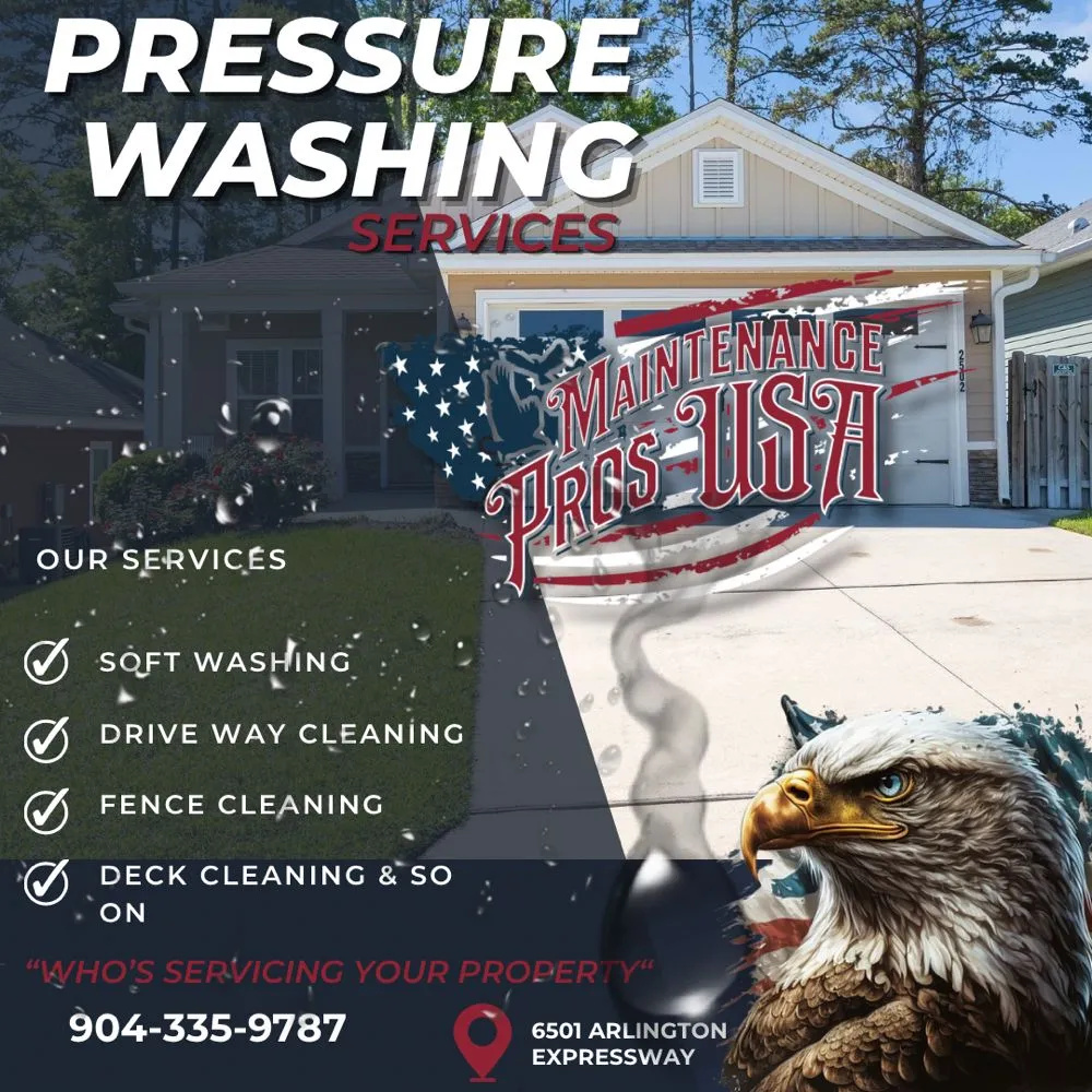 Top-rated outdoor landscaping in Jacksonville, FL - Maintenance Pros USA