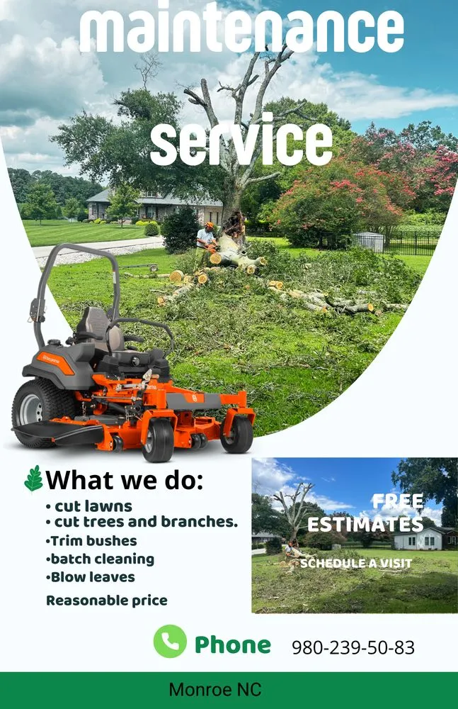 Affordable yard maintenance in Wingate, NC - Maintenance Service