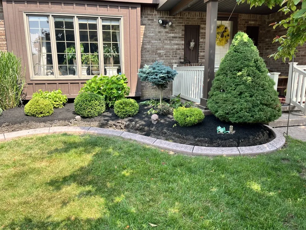 Custom yard maintenance with custom design in Buffalo, NY by Maj Landscaping & Home Care