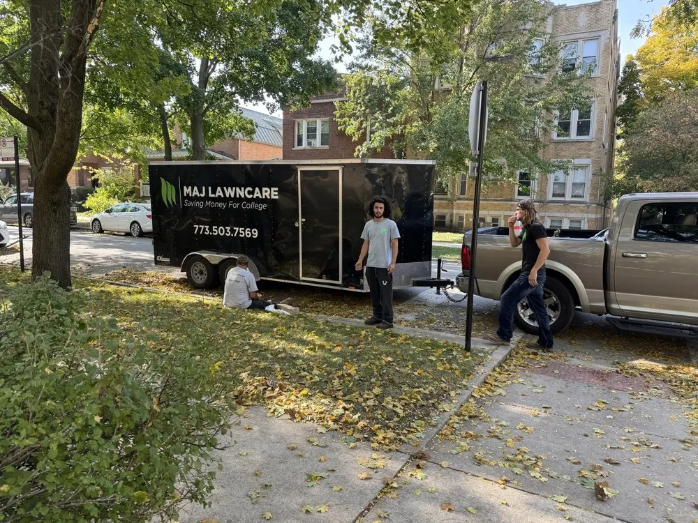 Custom landscape installation for residential properties in Chicago, IL by Maj Lawncare