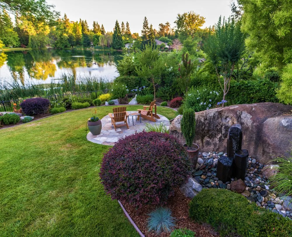 Affordable lawn mowing service for residential properties in Gold River, CA by Majestic Builders