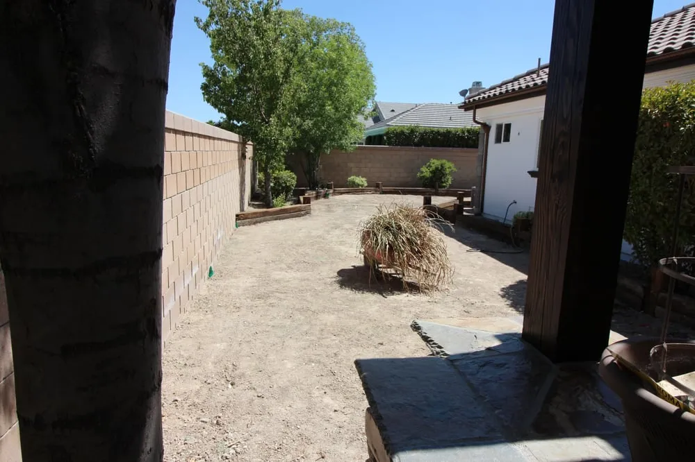 Affordable lawn care service with custom design in Lancaster, CA by Majestic C&I