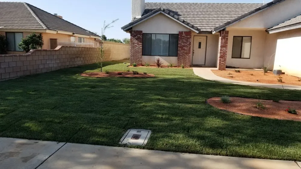 Reliable landscaping services for residential properties in Lancaster, CA by Majestic C&I