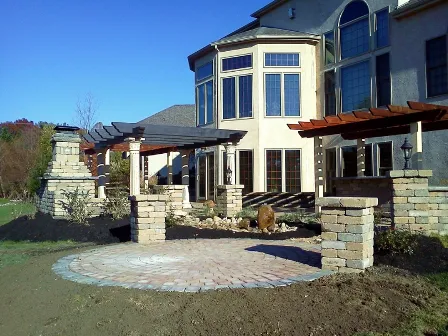 Custom landscaping services with custom design across Columbus, OH - Majestic Gardens