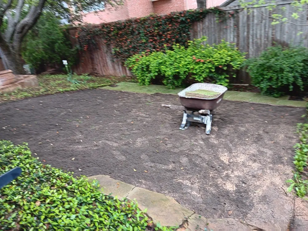 Custom landscape design for residential properties in Valley View, TX by Majestic Greens Landscaping