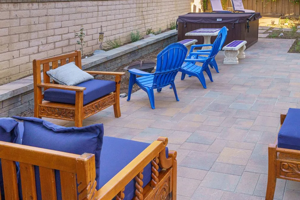 Professional yard cleanup service for homes in Escondido, CA by Majestic Hardscapes
