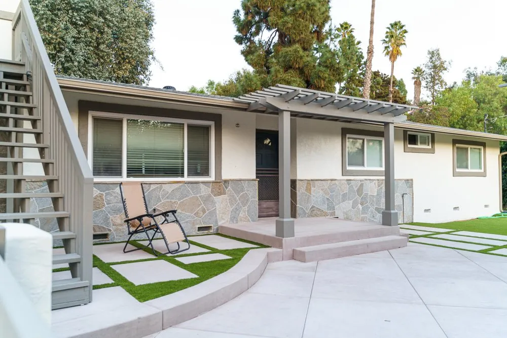 Reliable lawn mowing service with custom design across Escondido, CA - Majestic Hardscapes