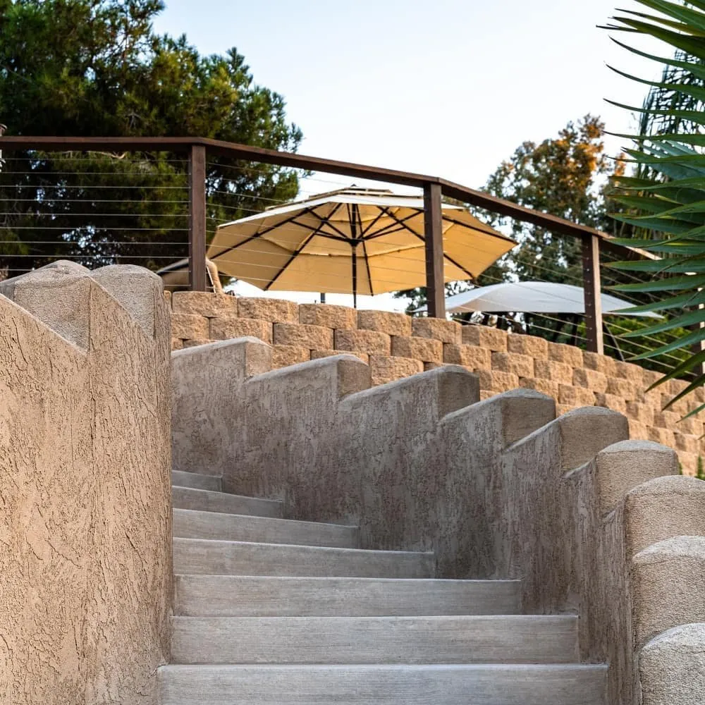 Expert garden landscaping in Escondido, CA by Majestic Hardscapes