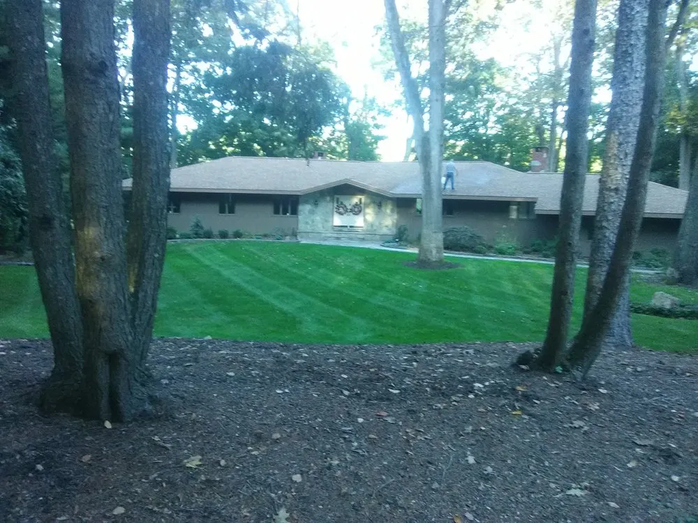 Local landscape design for year-round maintenance in Newtown, CT by Majestic Landscapes