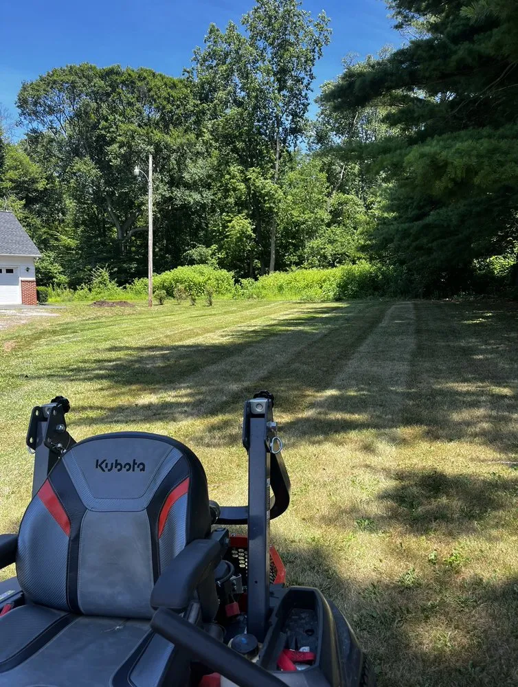 Reliable lawn mowing service for residential properties in Colora, MD by Majestic Landscaping