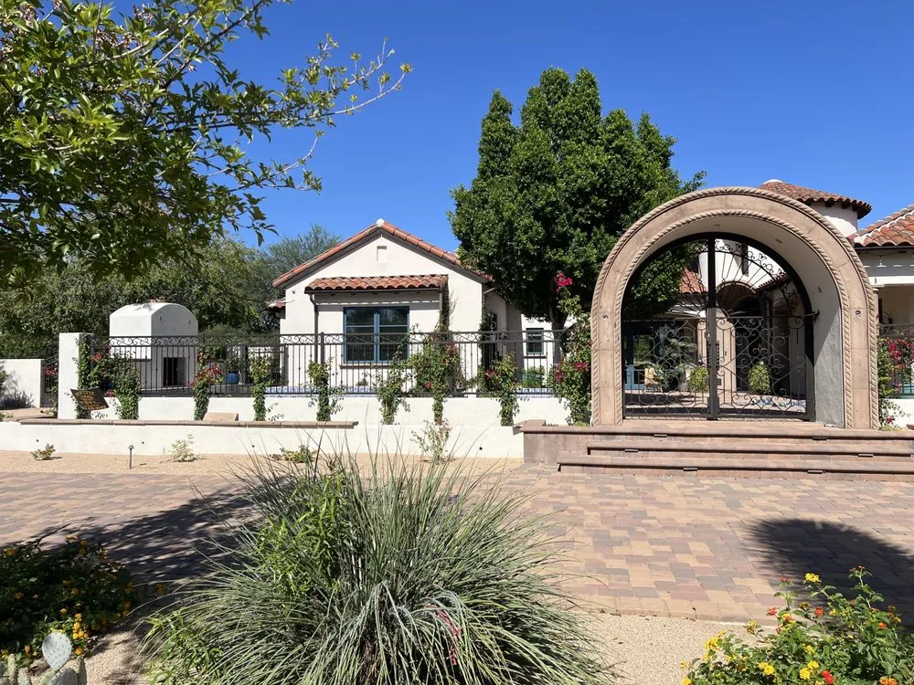 Custom lawn mowing service for homes across Phoenix, AZ - Majestic Scapes