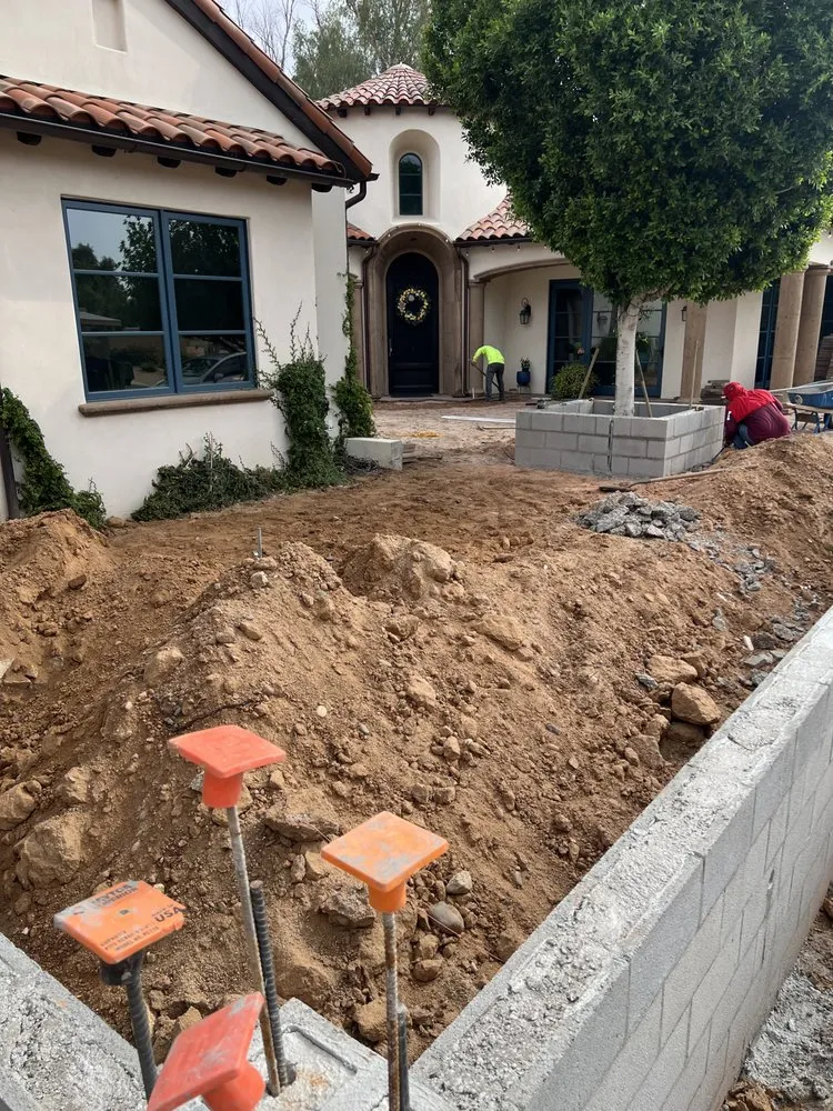 Professional residential landscaping in Phoenix, AZ by Majestic Scapes