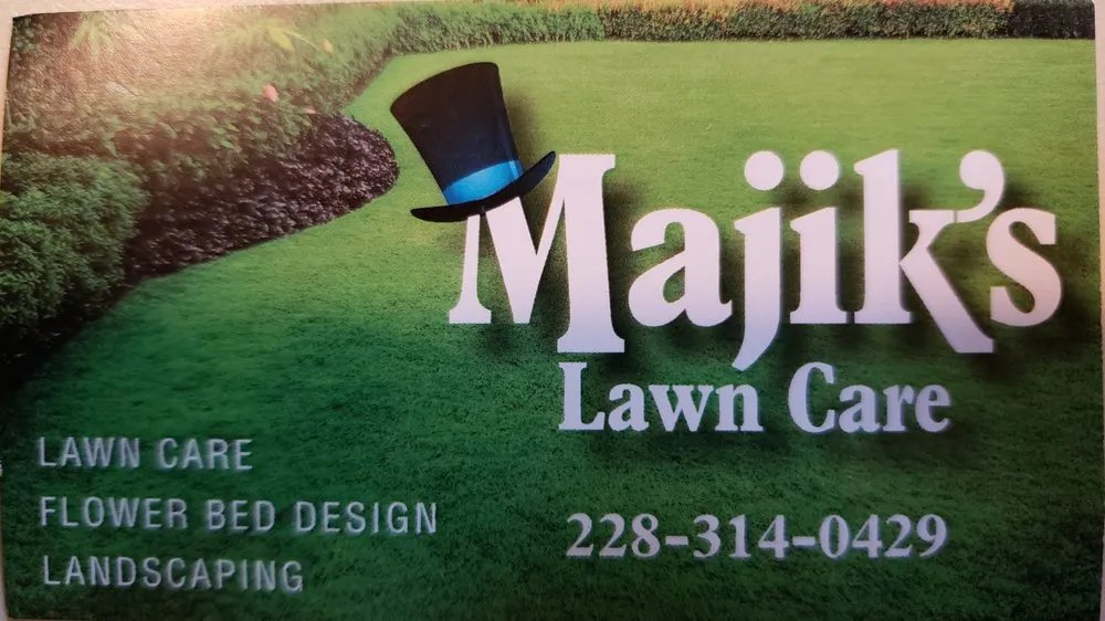 Top-rated lawn care service for beautiful yards in Long Beach, MS by Majik's Lawn Care