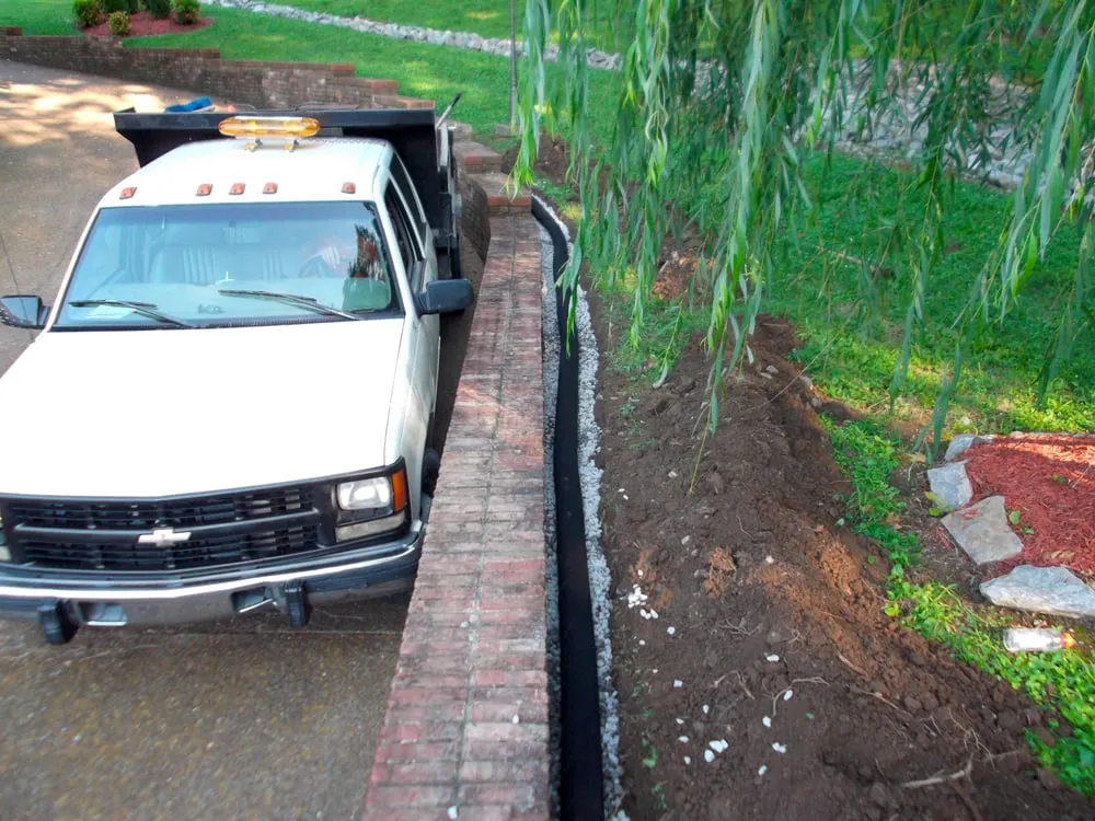 Professional yard cleanup service in Hendersonville, TN by Major League Landscapes