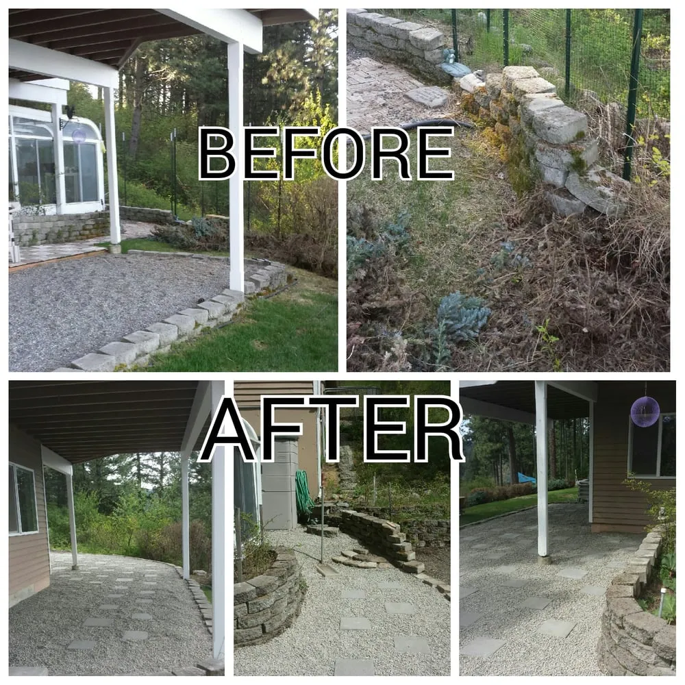 Affordable yard cleanup service for outdoor upgrades across Coeur D'alene, ID - Major League Landscaping
