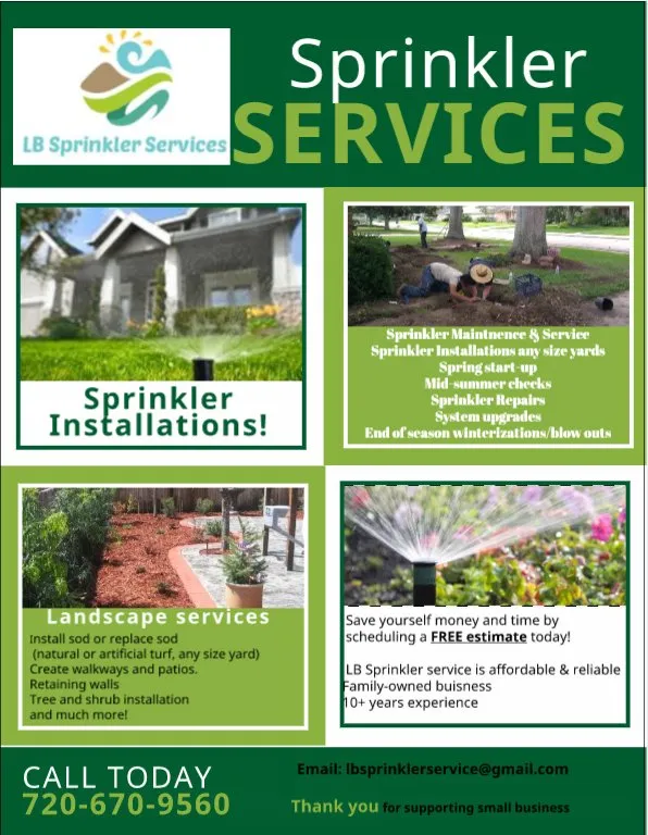 Trusted landscape installation for homes in Aurora, CO by Major League Sprinkler Service