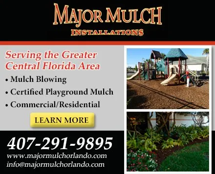 Trusted residential landscaping in Orlando, FL by Major Mulch Installations