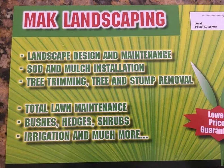Custom lawn care service in Pompano Beach, FL - MAK Landscaping