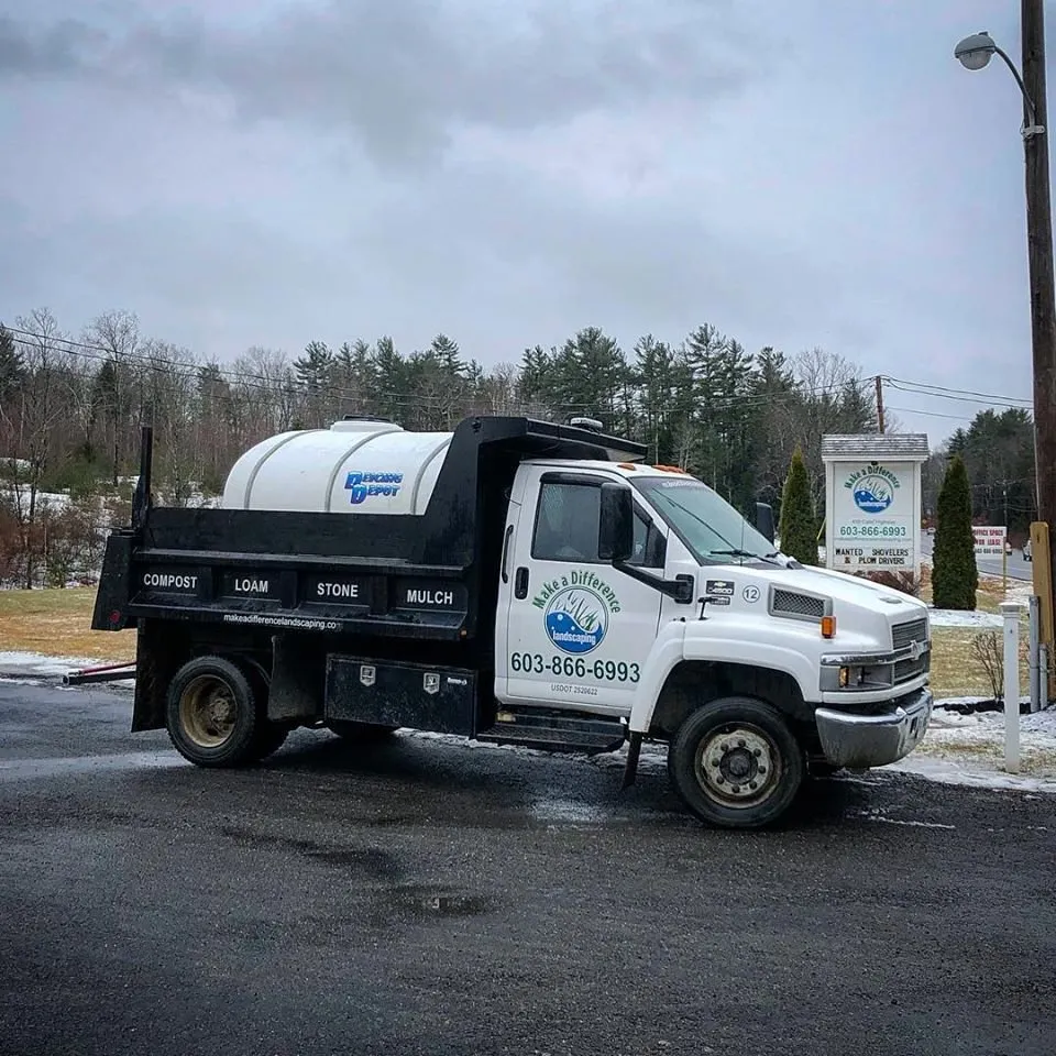 Local lawn mowing service in Lee, NH by Make a Difference Landscaping