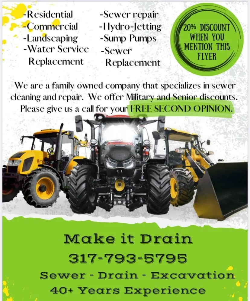 Custom outdoor landscaping in Greenwood, IN - Make it Drain