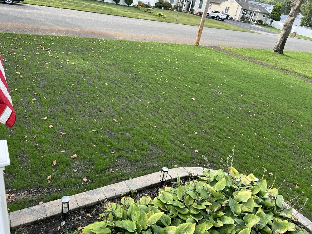 Professional garden landscaping for beautiful yards in Coram, NY by Making Solid Ground Lawn Care