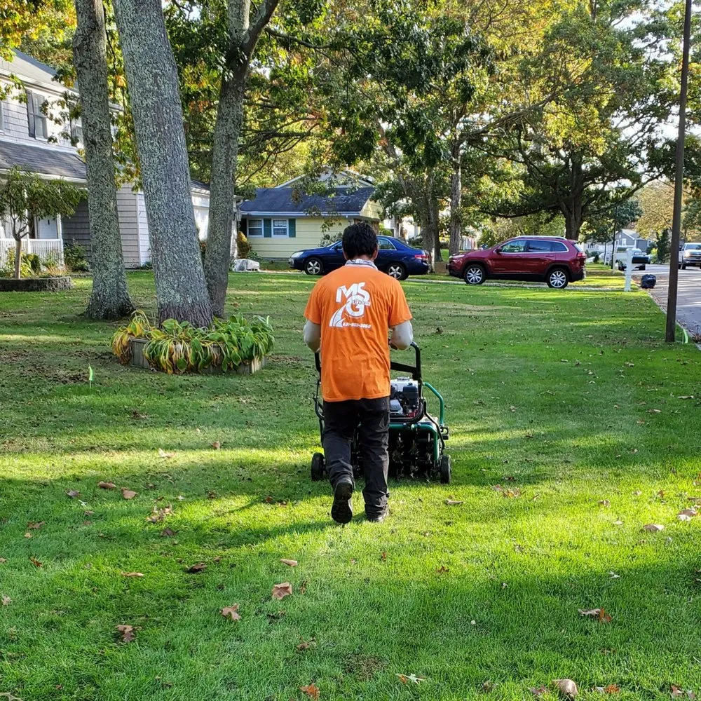 Reliable yard maintenance in Coram, NY by Making Solid Ground Lawn Care