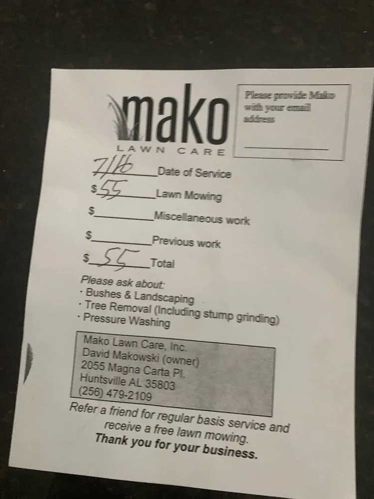 Local landscape installation near you across Huntsville, AL - Mako Lawn Care