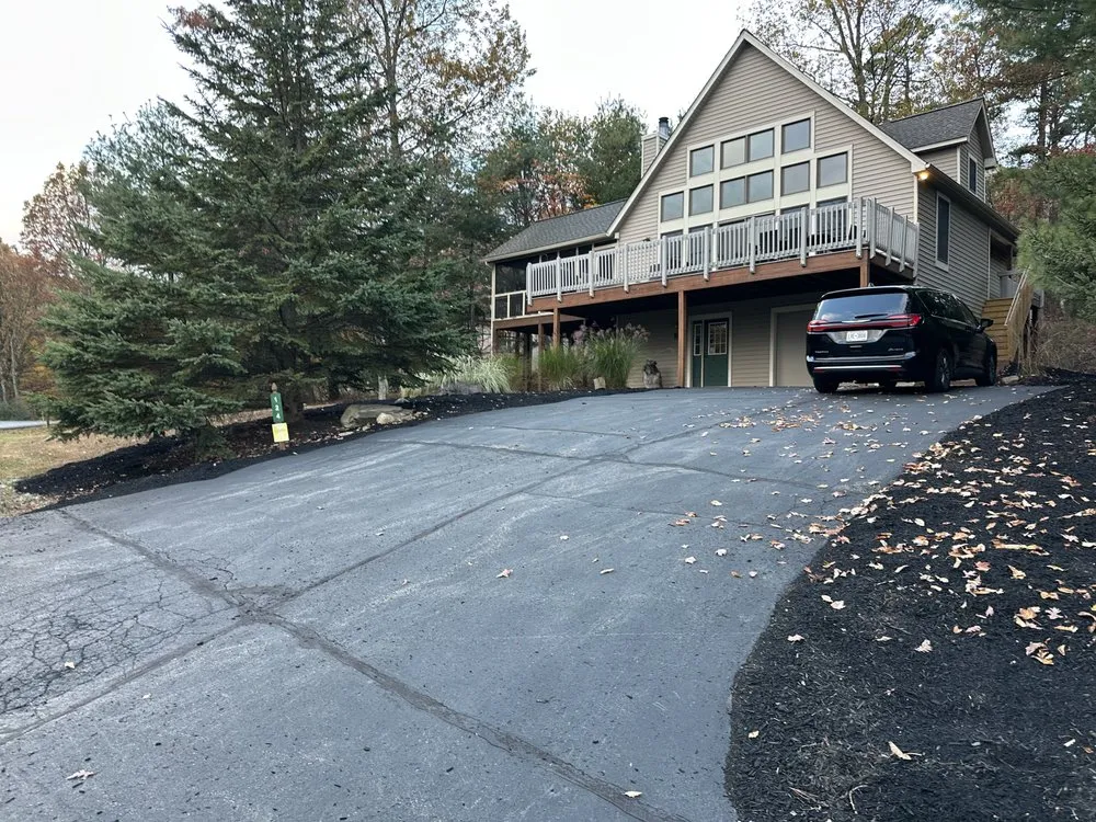 Professional outdoor landscaping with custom design in East Stroudsburg, PA by Malachi’s Keystone Lawncare