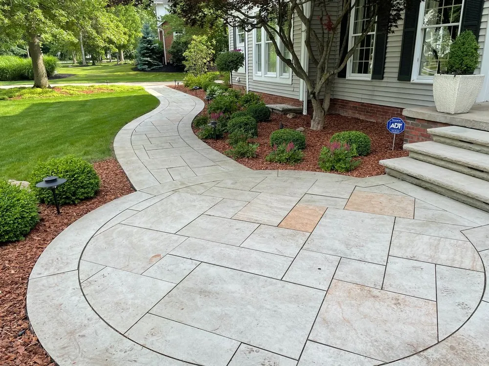 Affordable residential landscaping for homes in Brecksville, OH by Malaga Designs