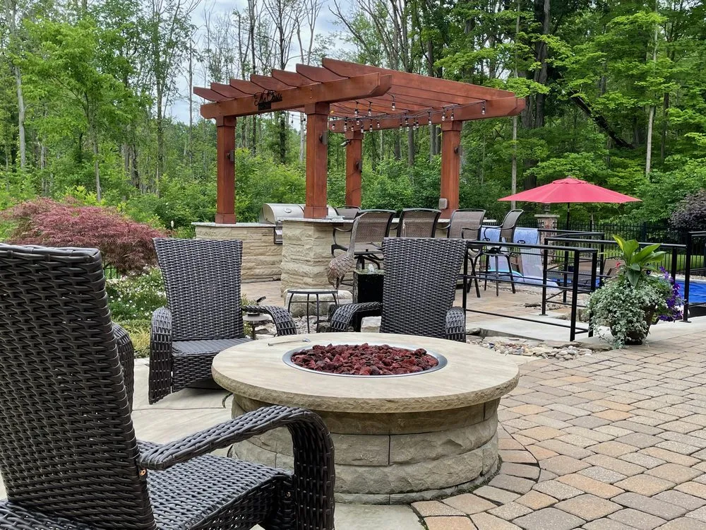 Professional yard cleanup service near you in Brecksville, OH by Malaga Designs