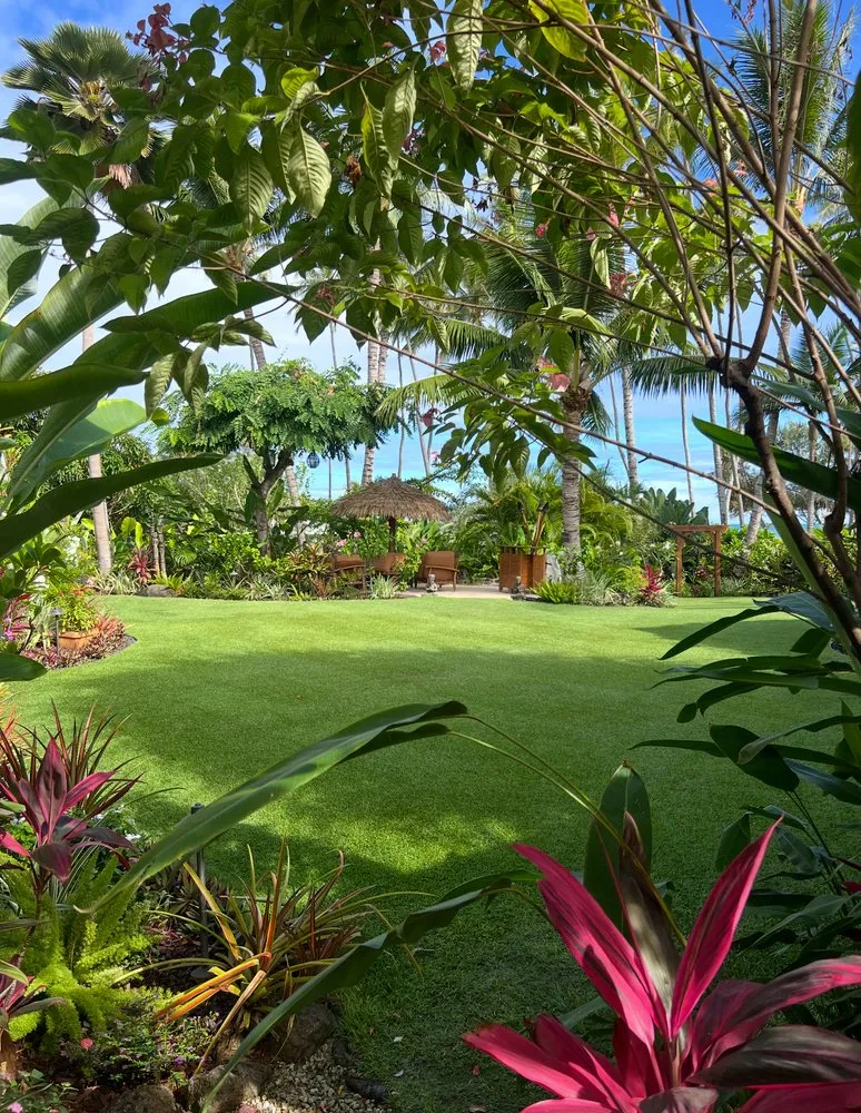 Professional landscaping services for residential properties in Kailua, HI by Malama Aina Landscape and Masonry Design