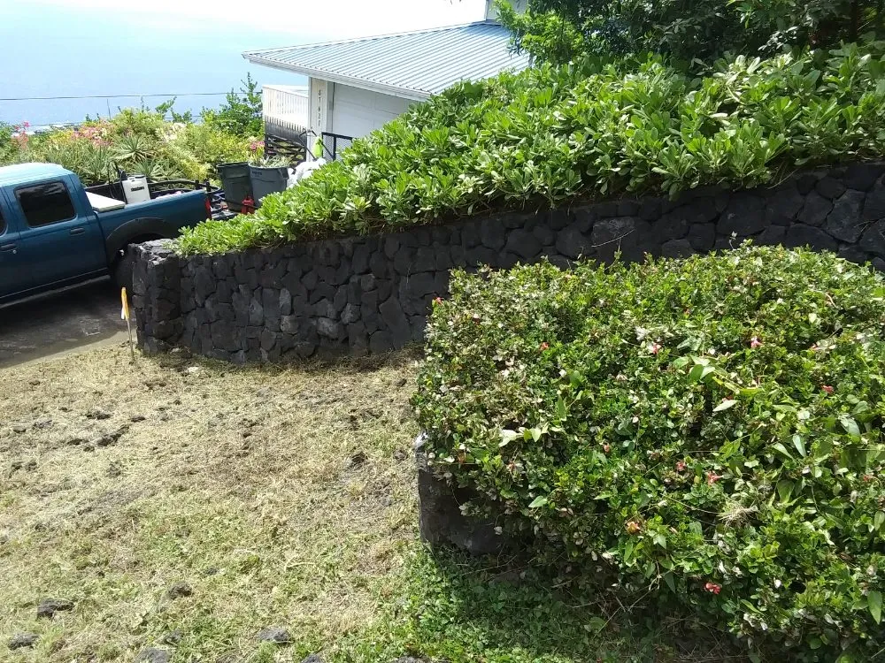 Custom garden landscaping for residential properties across Captain Cook, HI - Malama Ai'na Landscaping