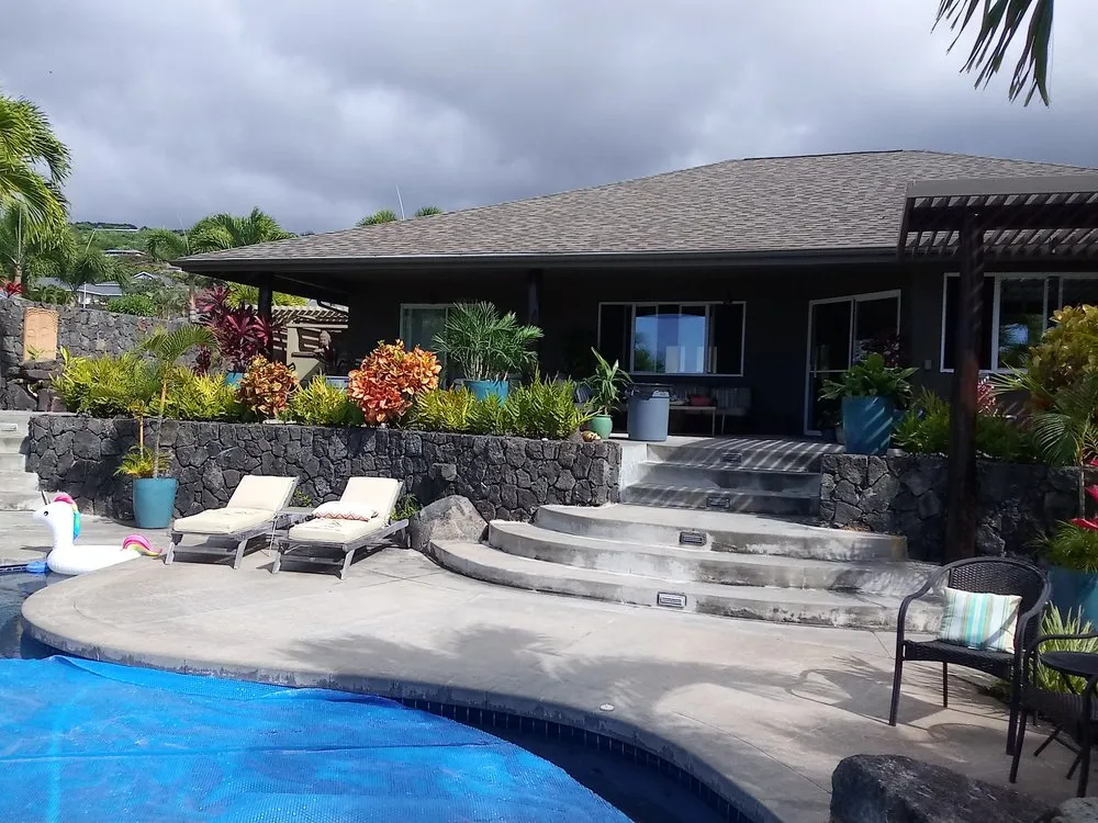 Professional outdoor landscaping for year-round maintenance across Captain Cook, HI - Malama Ai'na Landscaping
